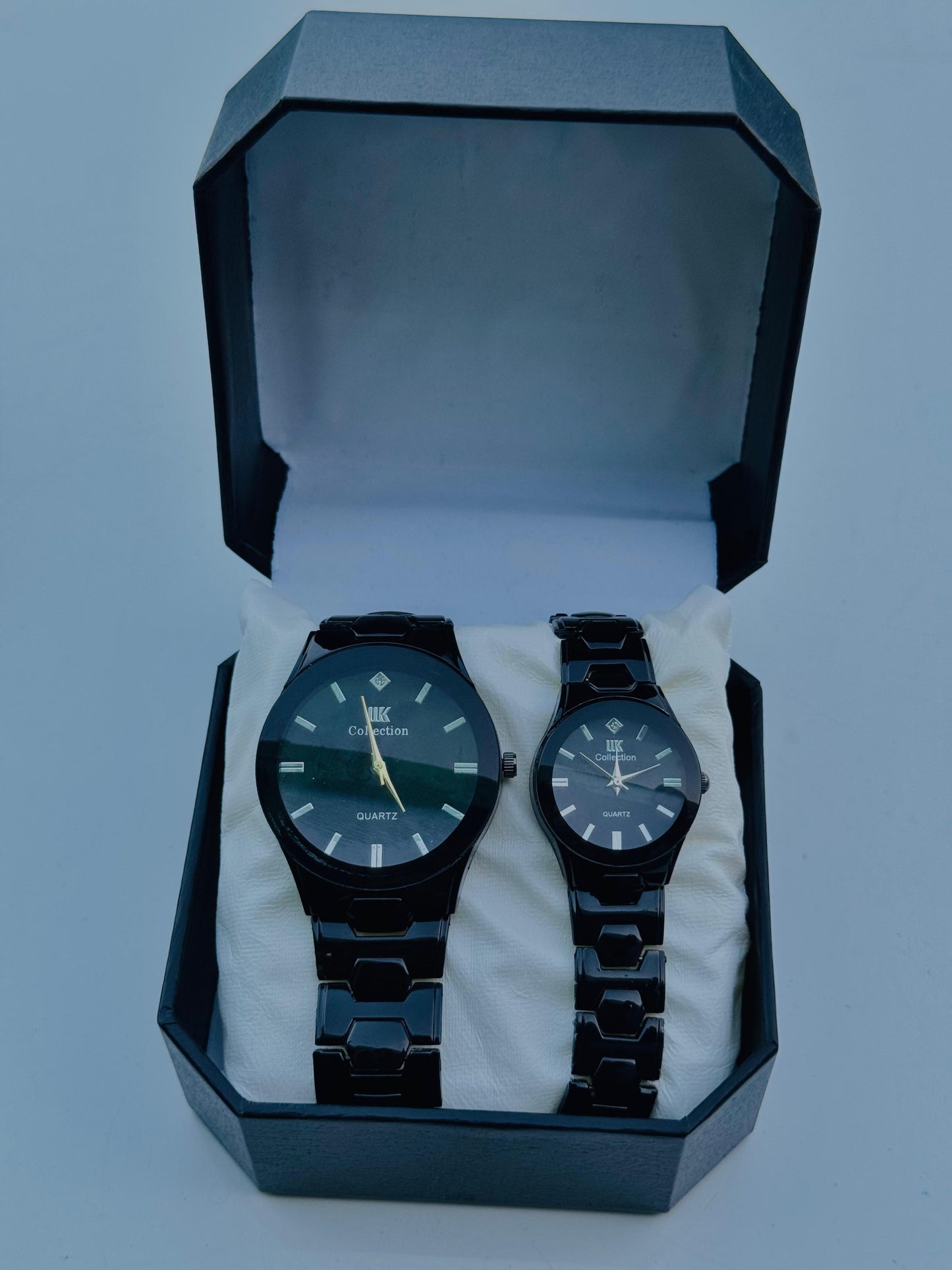 Elegant Couple Wrist watch Set – Luxury Quartz Matching Watches for Him & Her