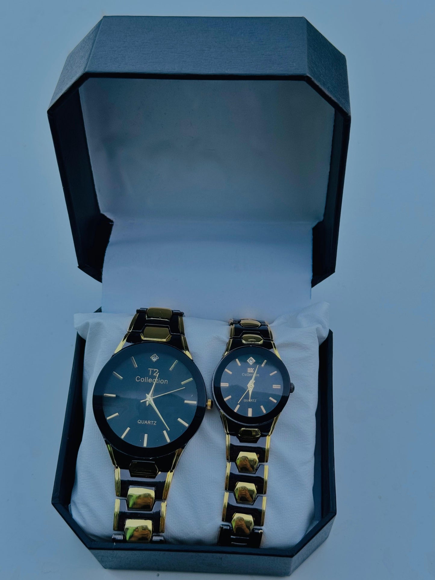 Elegant Couple Wrist watch Set – Luxury Quartz Matching Watches for Him & Her