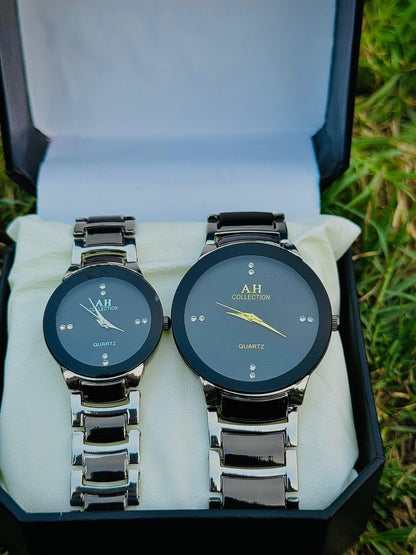 🔥 Elegant Couple Watches – Timeless Love on Your Wrists 💑⌚